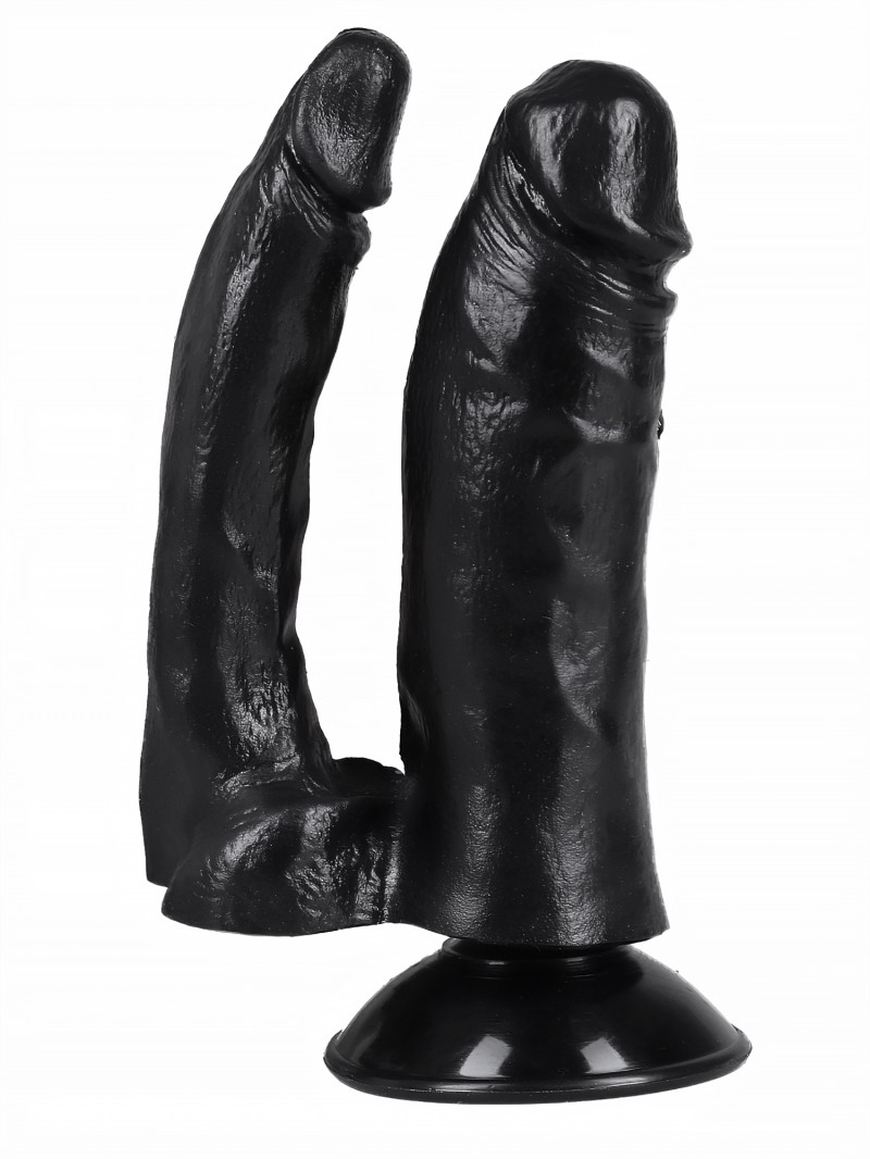 Фаллоимитатор на присоске , черный №8. 351-08 BX DD