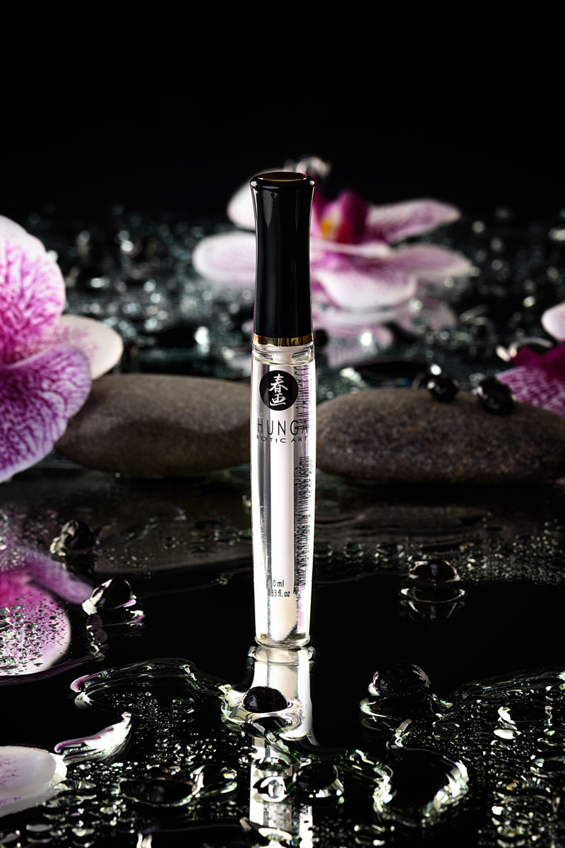 Возбуждающий блеск для губ Shunga «Божественное удовольствие», клубника и шампанское 10 мл